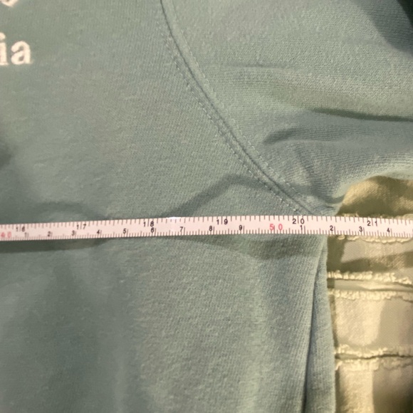 Soft Hollister California Blue Boyfriend Crewneck Sweatshirt Size XXS Trendy - Picture 6 of 8